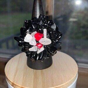 Large Stone Stretch Ring